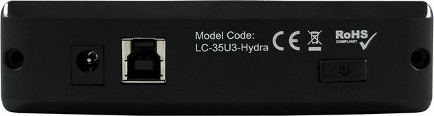 Kasë LC-Power LC-35U3-HYDRA, 3.5", USB 3.2, e zezë