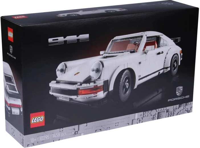 Set LEGO Creator Porsche 911 10295, 1458 copë, 18+, e bardhë