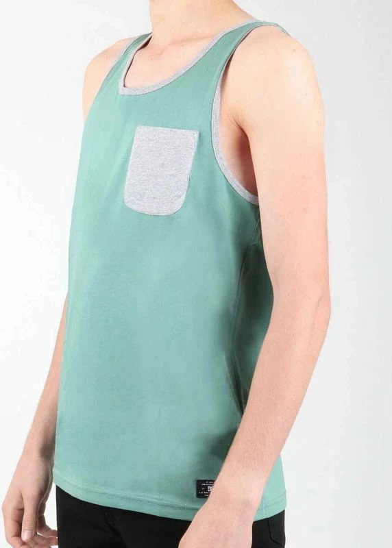 Maicë pa menge për meshkuj DC, e gjelbër