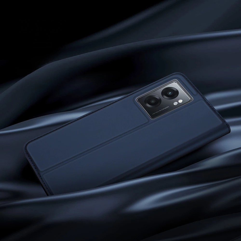 Mbështjellës Dux Ducis Skin Pro për Realme Narzo 50A, me kapak, i zi