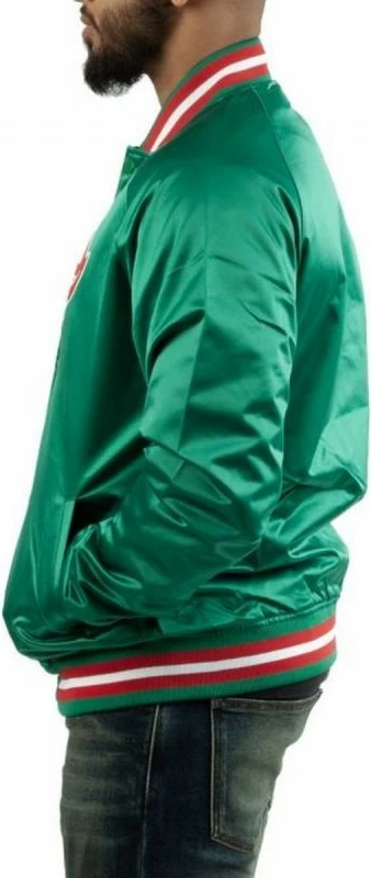 Xhaketë për meshkuj Mitchell & Ness, NBA Milwaukee Bucks, e gjelbër