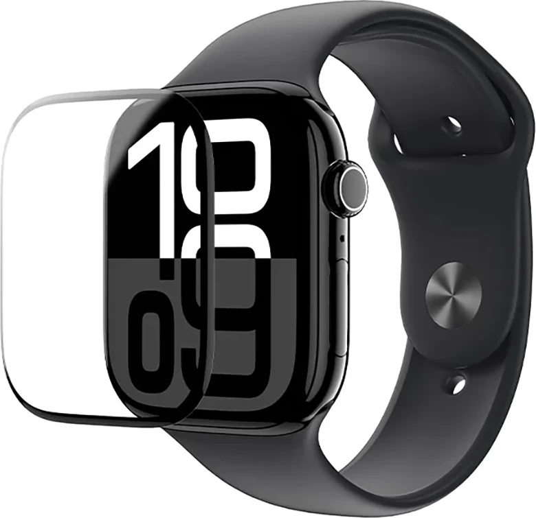 Mbrojtës ekrani AmazingThing Radix për Apple Watch 42mm, me kornizë të zezë