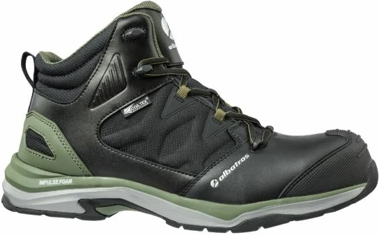 Këpucë për meshkuj Bata Industrials, Ultratrail Olive Xtx Mid M, të zeza