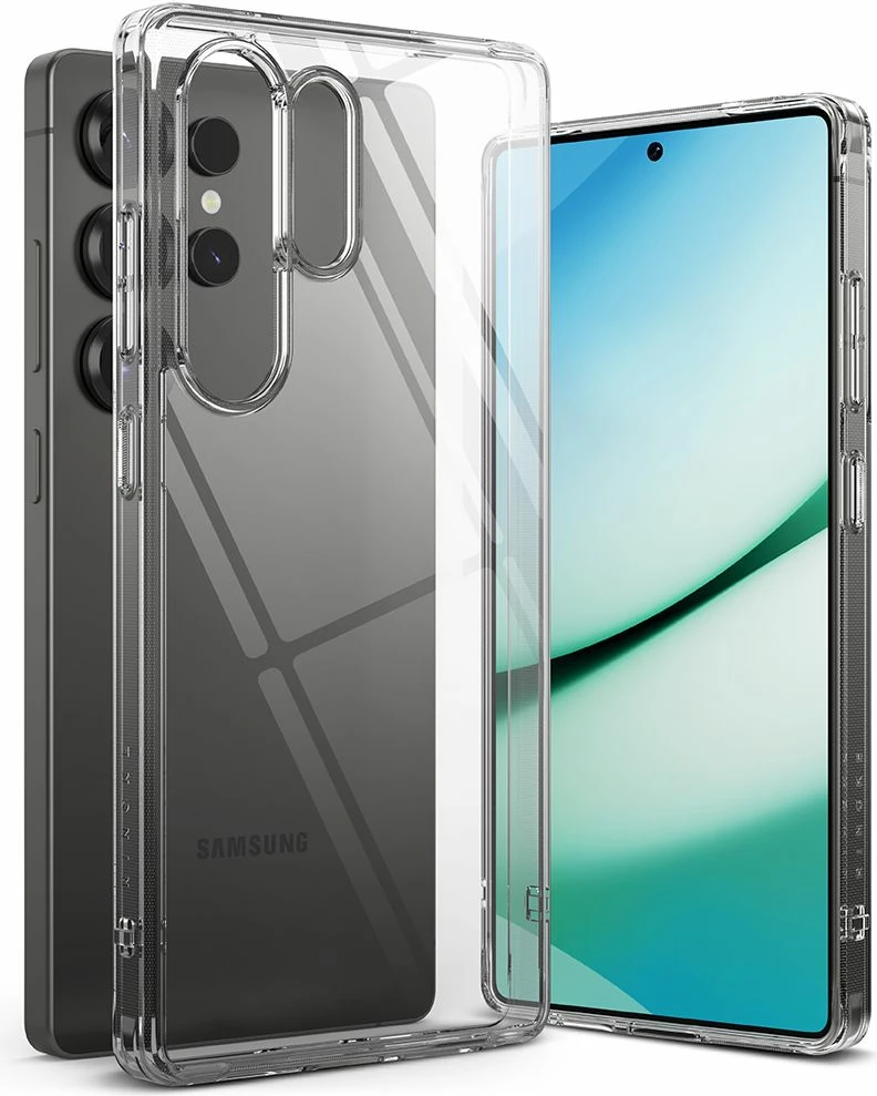 Mbështjellës Ringke Fusion për Samsung Galaxy S25 Ultra, Transparent