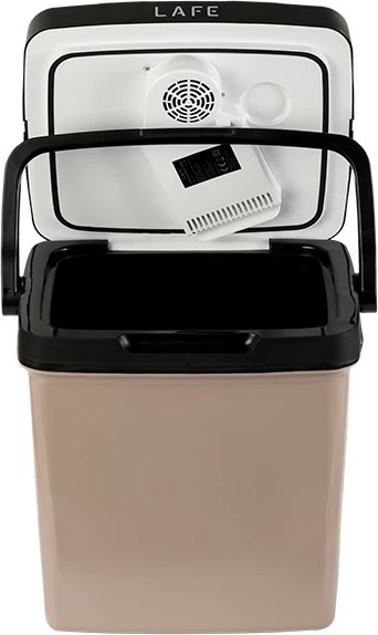 Frigorifer turistik Lafe ChillBox, 26L, elektronik, wireless, beige