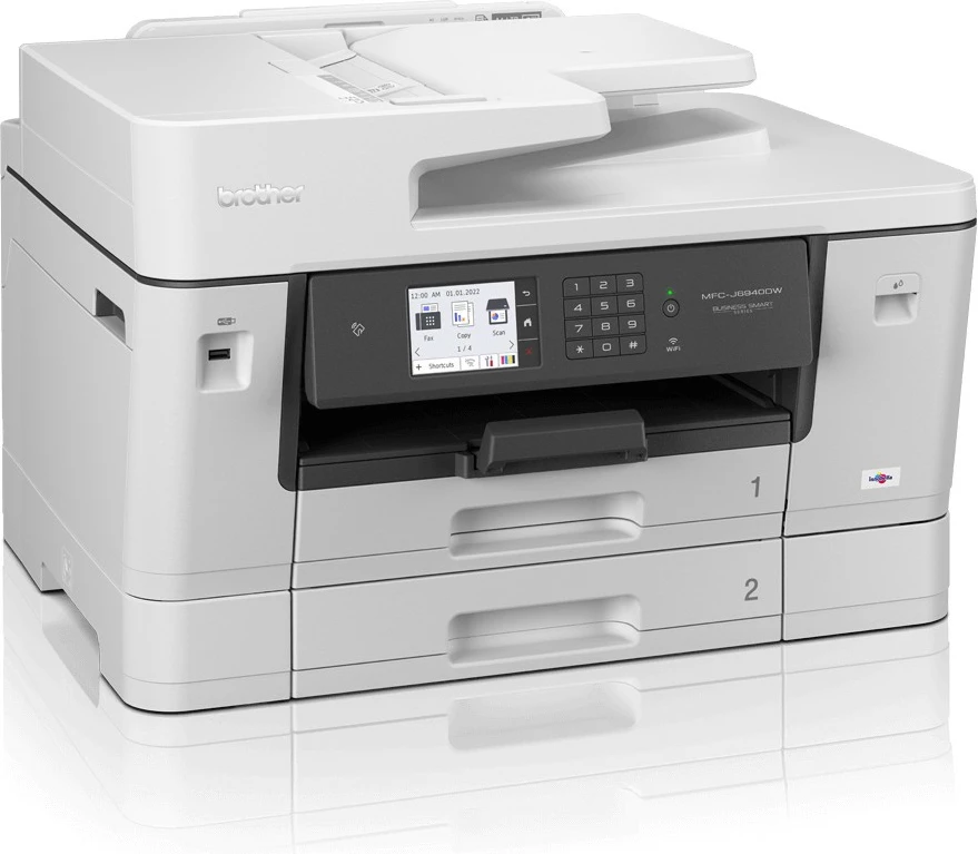 Printer multifunksional Brother MFC-J6940DW, inkjet, A3, Wi-Fi, gri/bardhë