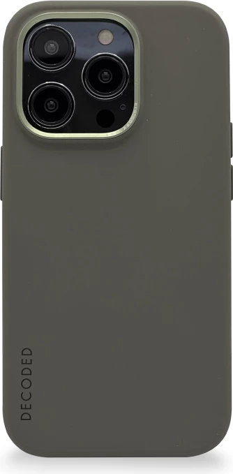 Mbështjellës Decoded për iPhone 14 Pro Max, MagSafe, silikon, Gjelbër