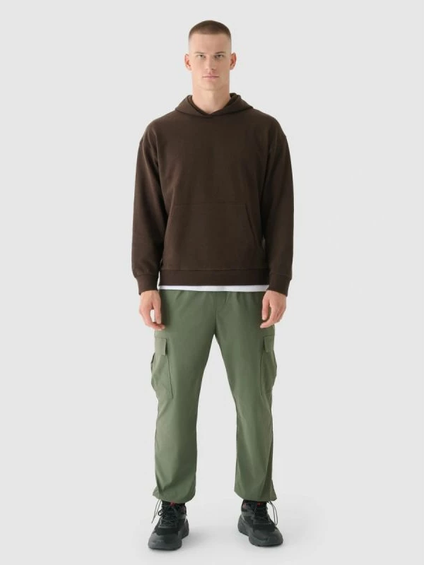 Duks me kapuç për meshkuj 4F, gri