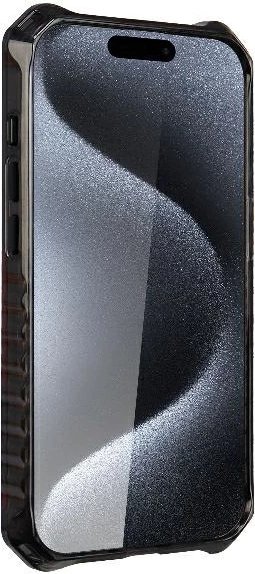 Mbështjellës Audi IML Sport MagSafe për iPhone 15 Pro Max 6.7", zi/zi