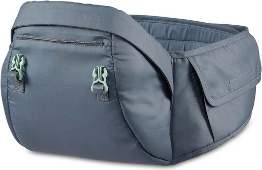 Mbajtëse bebe 5-në-1 me sedilje në ije, B-kids, 150300012, 0m+ 5.5–20.4 kg, gri