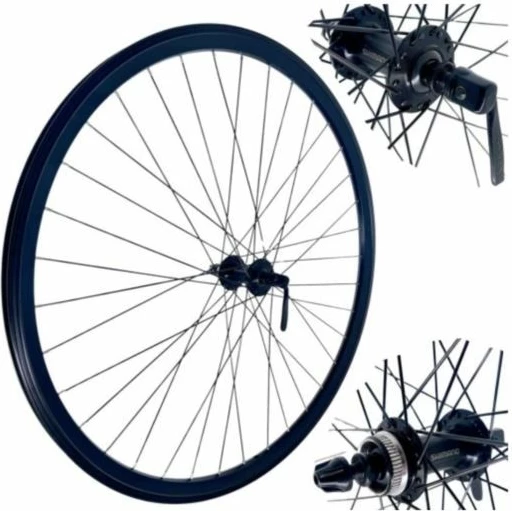 Rrotë përpara biçiklete Yakimasport, e zezë