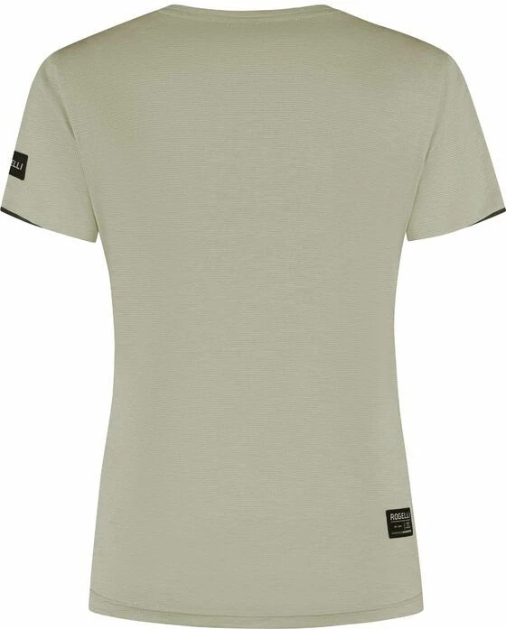 Maicë sportive për femra Rogelli, ngjyrë rërë