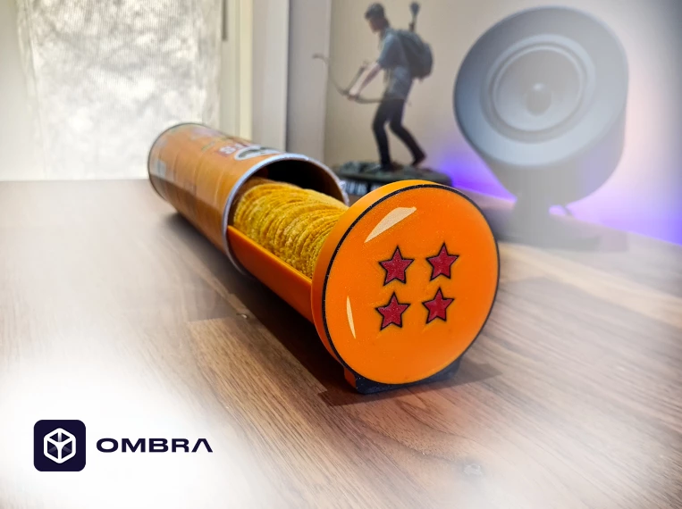 Mbajtëse për snacks (Dragon Ball Pringles Holder), e portokalltë