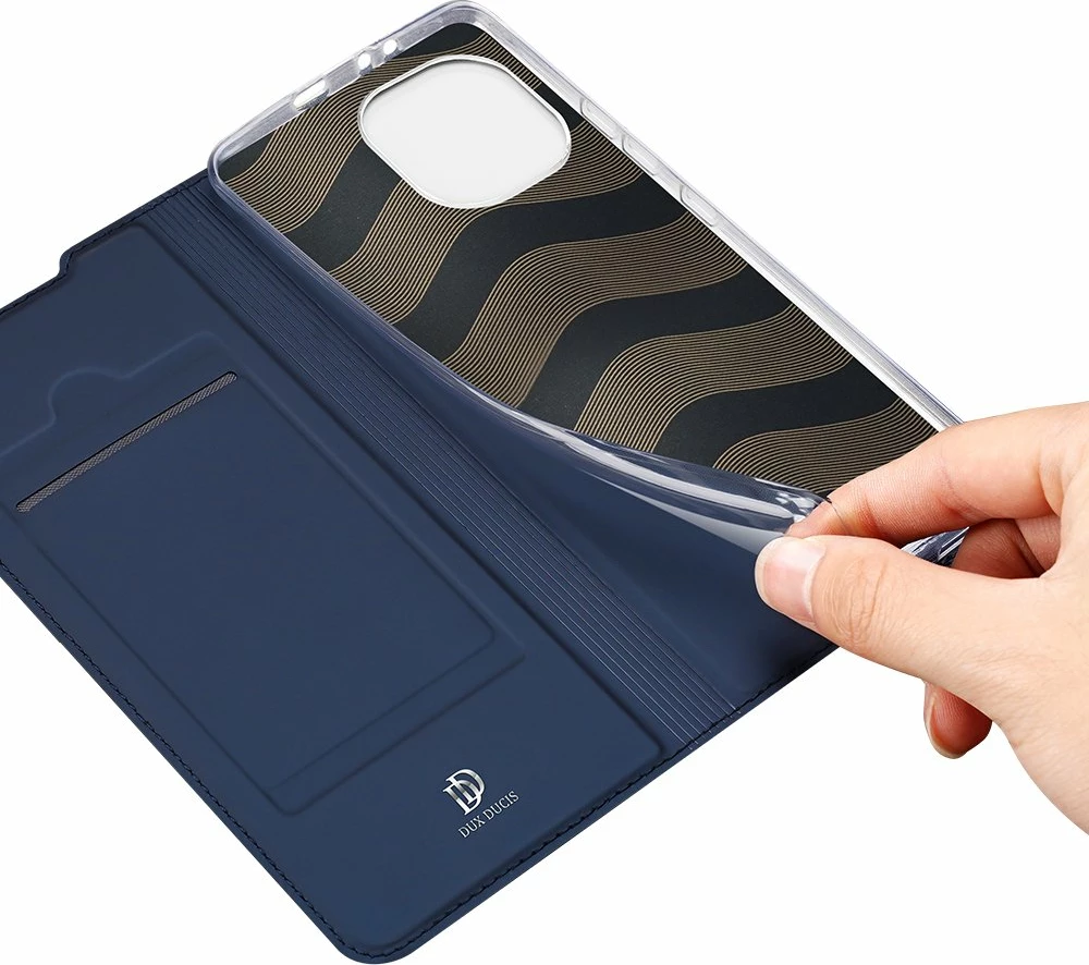 Mbështjellës Dux Ducis Skin Pro Bookcase për Xiaomi Mi 11, Blu