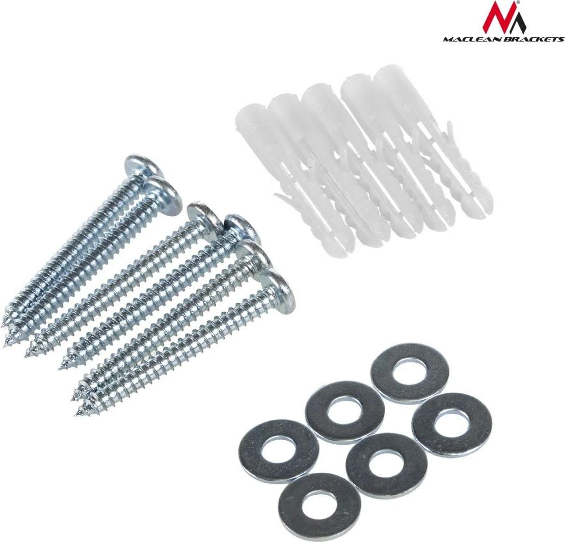 Mbajtëse muri për mikrovalë Maclean MC-776B, metal, e zezë