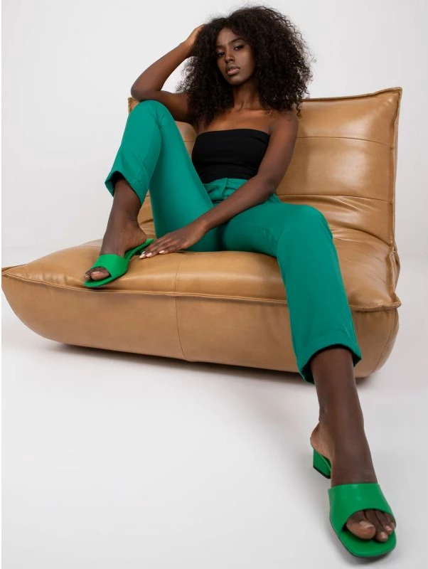 Pantallona Italy Moda, të gjelbra